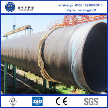 Hot selling 3pe spiral weld steel pipe